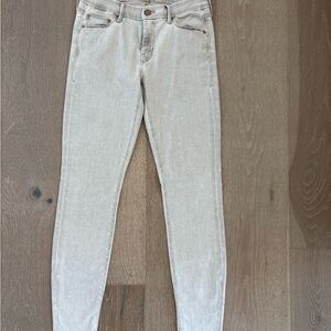 Women's grey wash the looker mother Jeans